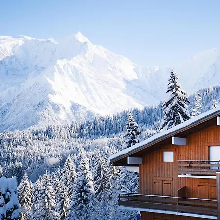 Au Loup Blanc Avec Vue Mont Blanc Appartamento