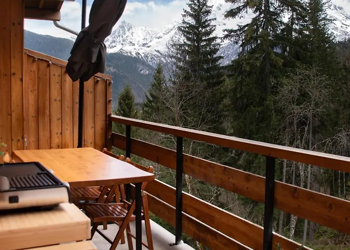 Au Loup Blanc Avec Vue Mont Blanc *