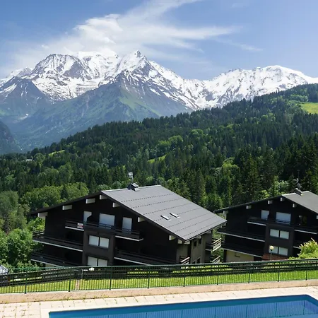 Au Loup Blanc Avec Vue Mont Blanc Saint-Gervais-les-Bains